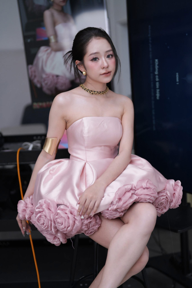 https://www.vayhoasim.vn/Đầm phồng hoa 3D HOASIM - Size S - Mã HOSHS181