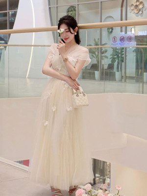 Đầm công chúa lưới xòe khau - size xl - mã kexlk061